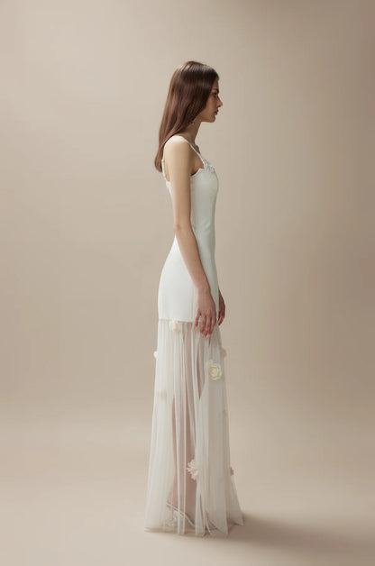 FA SOGNO White Maxi Dress