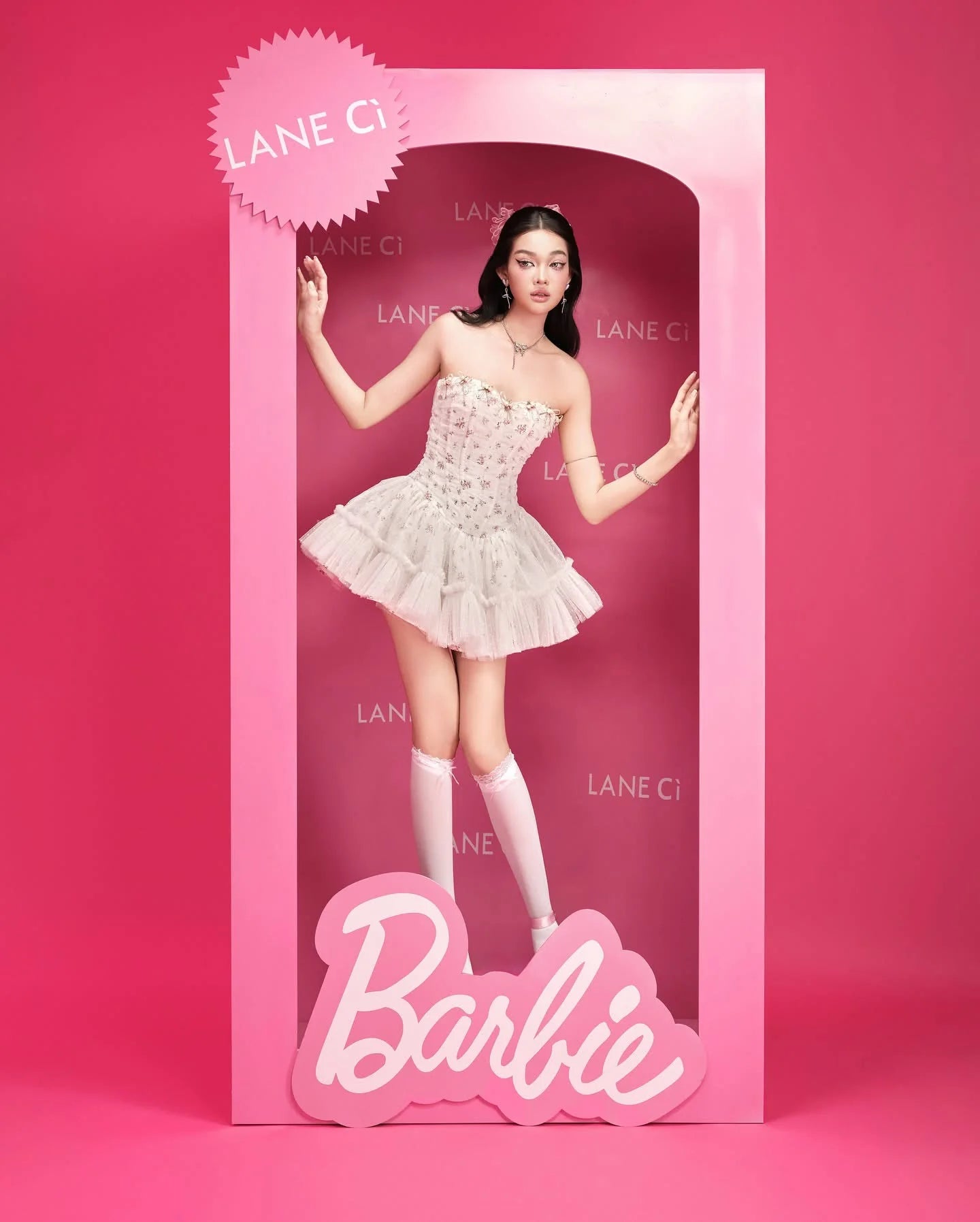 [品牌授权] LANE Cì Gami Dress