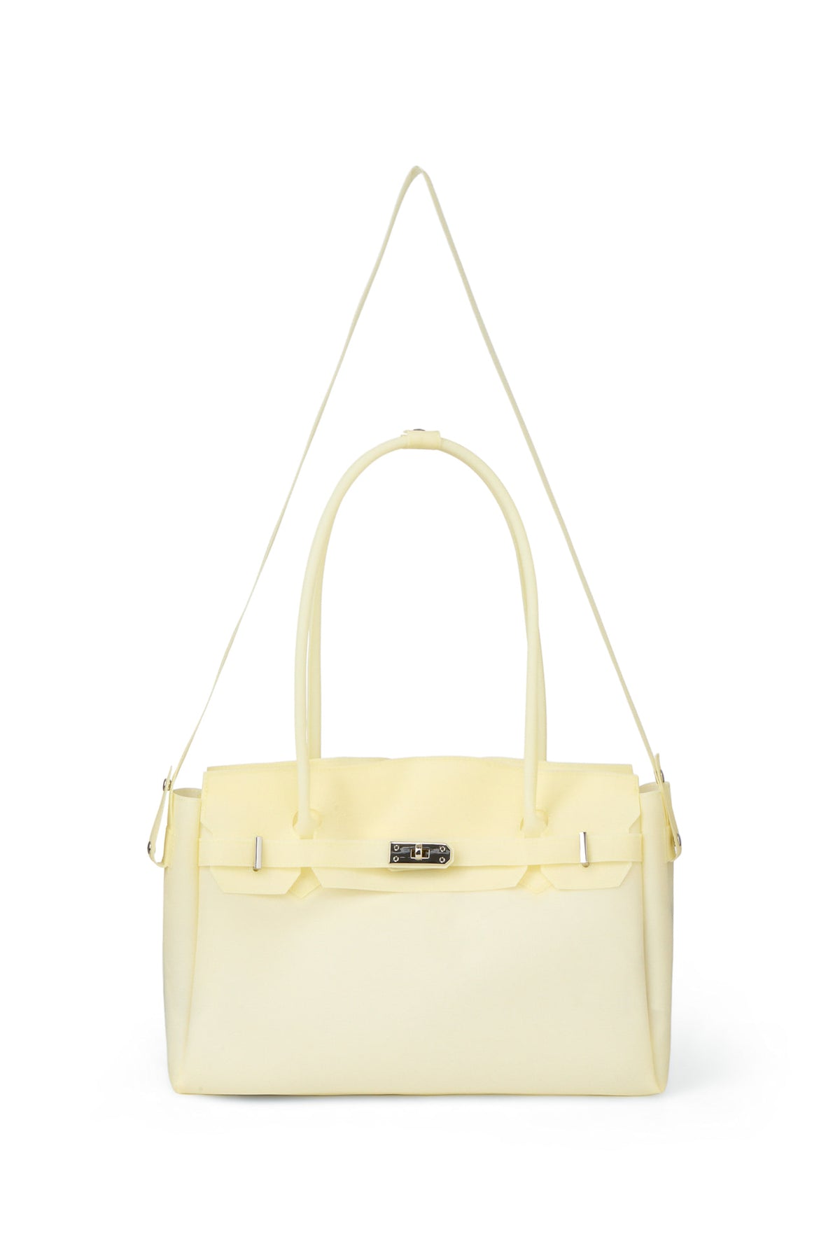 FREE CARD WALLET INCLUDED — JELLY TWO-WAY BIG BAG IN BUTTER — image 5
