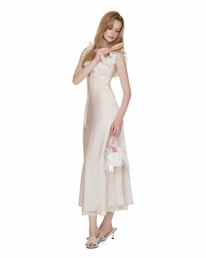 Ouah Vanity Kiss silk dress