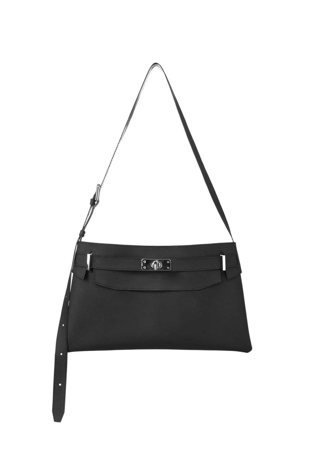 JELLY TWO-WAY MIDDLE BAG IN BLACK — image 1