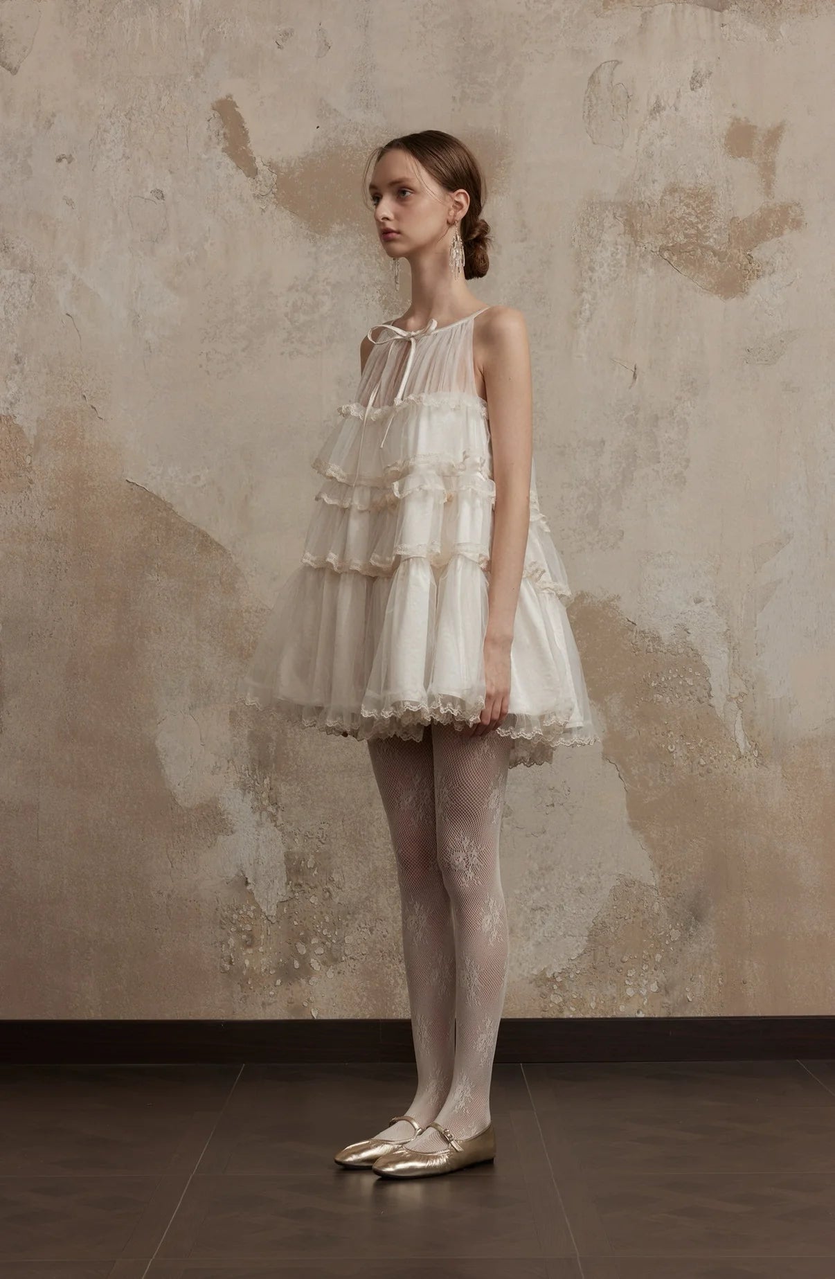 FA SOGNO WHITE MINI DRESS - WHITE