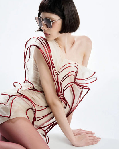 [品牌授权]MUST HAVE One-shoulder Mini Dress
