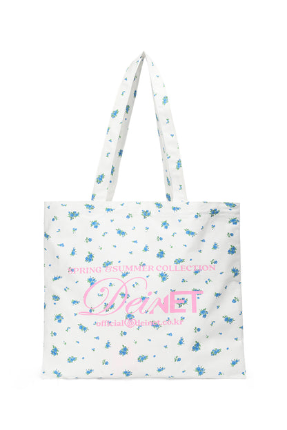 FLOWER SHOULDER BAG IN WHITE — image 1