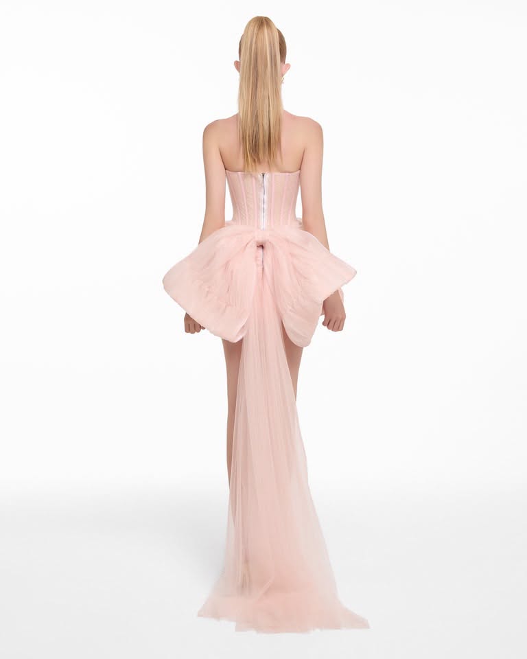 By JENNY ROYALE DRESS (BOW TIE REMOVABLE) — By JENNY