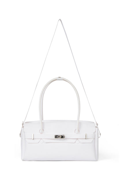 FREE CARD WALLET INCLUDED — JELLY TWO-WAY BAG IN WHITE — image 5
