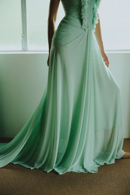 CICI ABIGAIL Bustier Maxi Dress