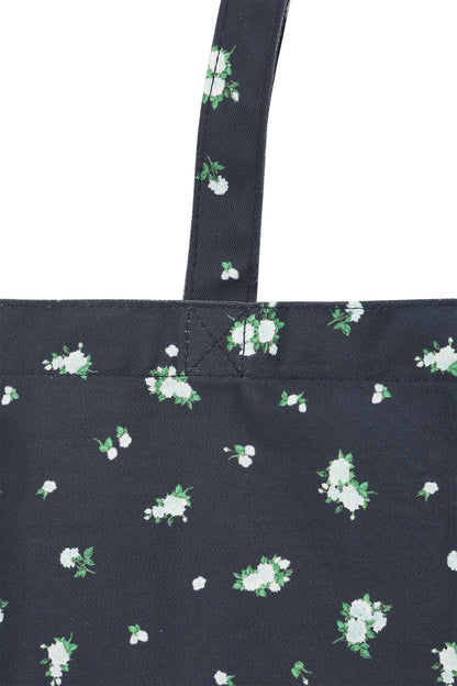 FLOWER SHOULDER BAG IN NAVY — image 6