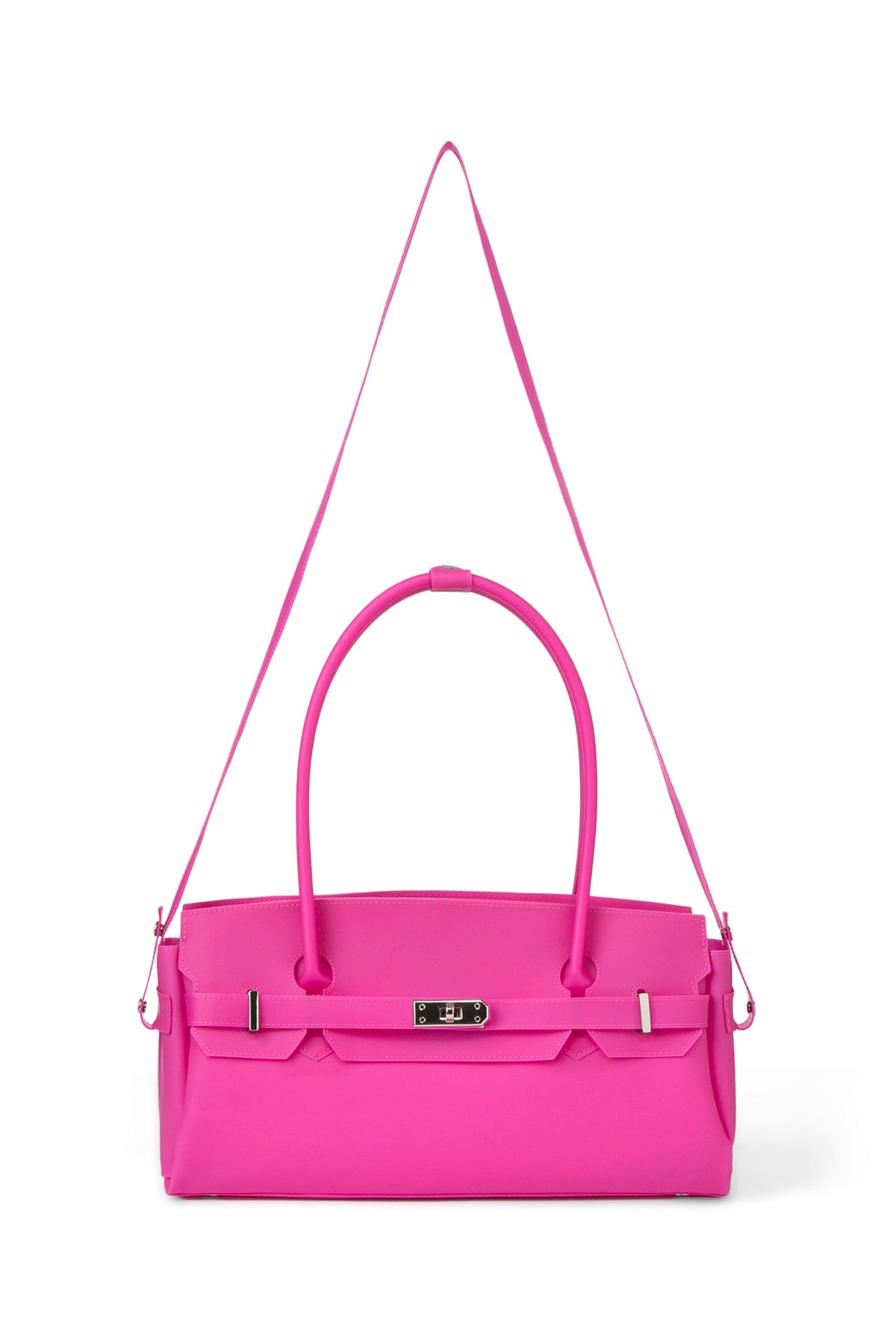 FREE CARD WALLET INCLUDED — JELLY TWO-WAY BAG IN PURPLE — image 5