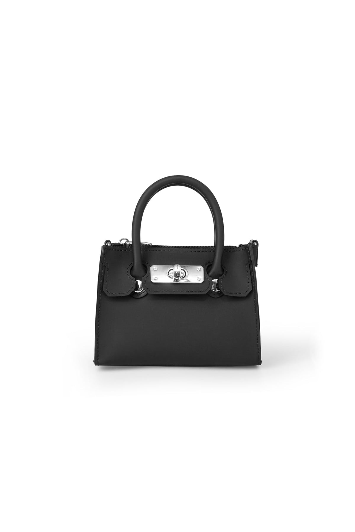 JELLY CHAIN MINI BAG IN BLACK — image 9