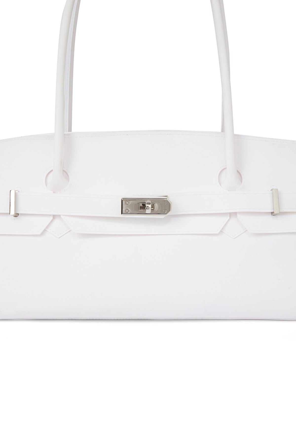 FREE CARD WALLET INCLUDED — JELLY TWO-WAY BAG IN WHITE — image 7
