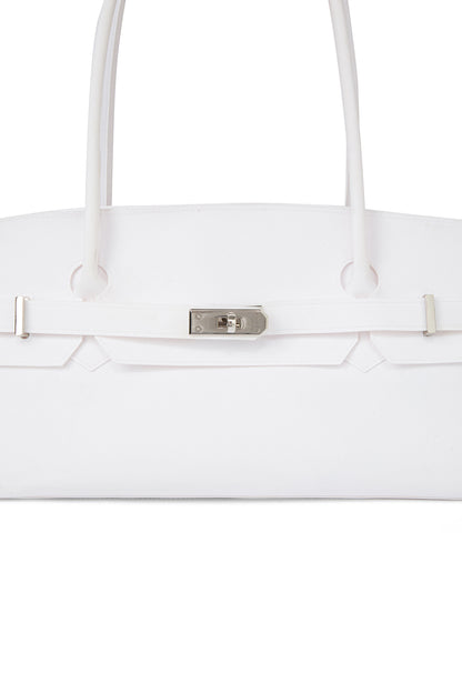 FREE CARD WALLET INCLUDED — JELLY TWO-WAY BAG IN WHITE — image 7
