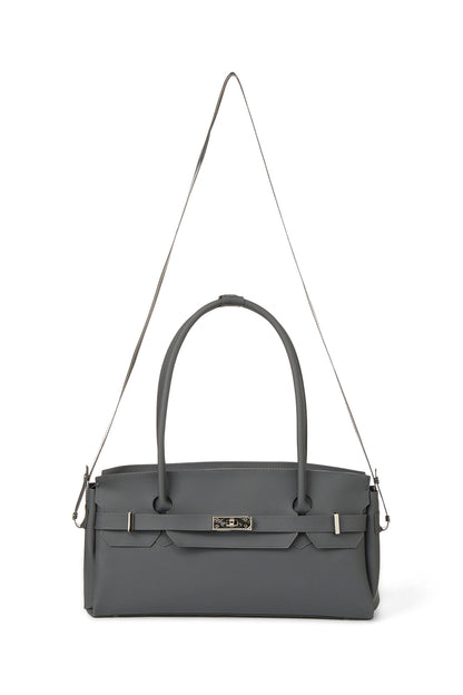 FREE CARD WALLET INCLUDED — JELLY TWO-WAY BAG IN CHARCOAL — image 5