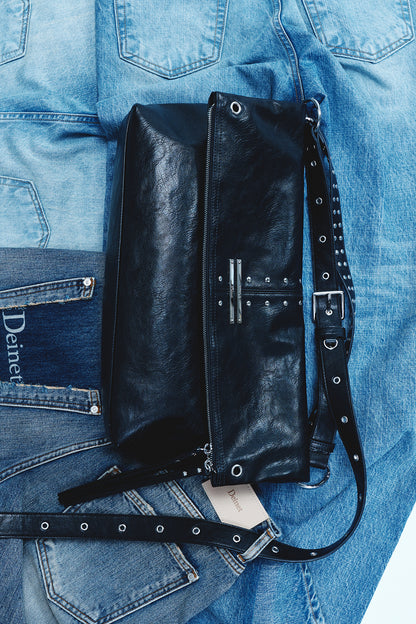 5WAY ZIPPER NOIR BAG IN BLACK — image 10