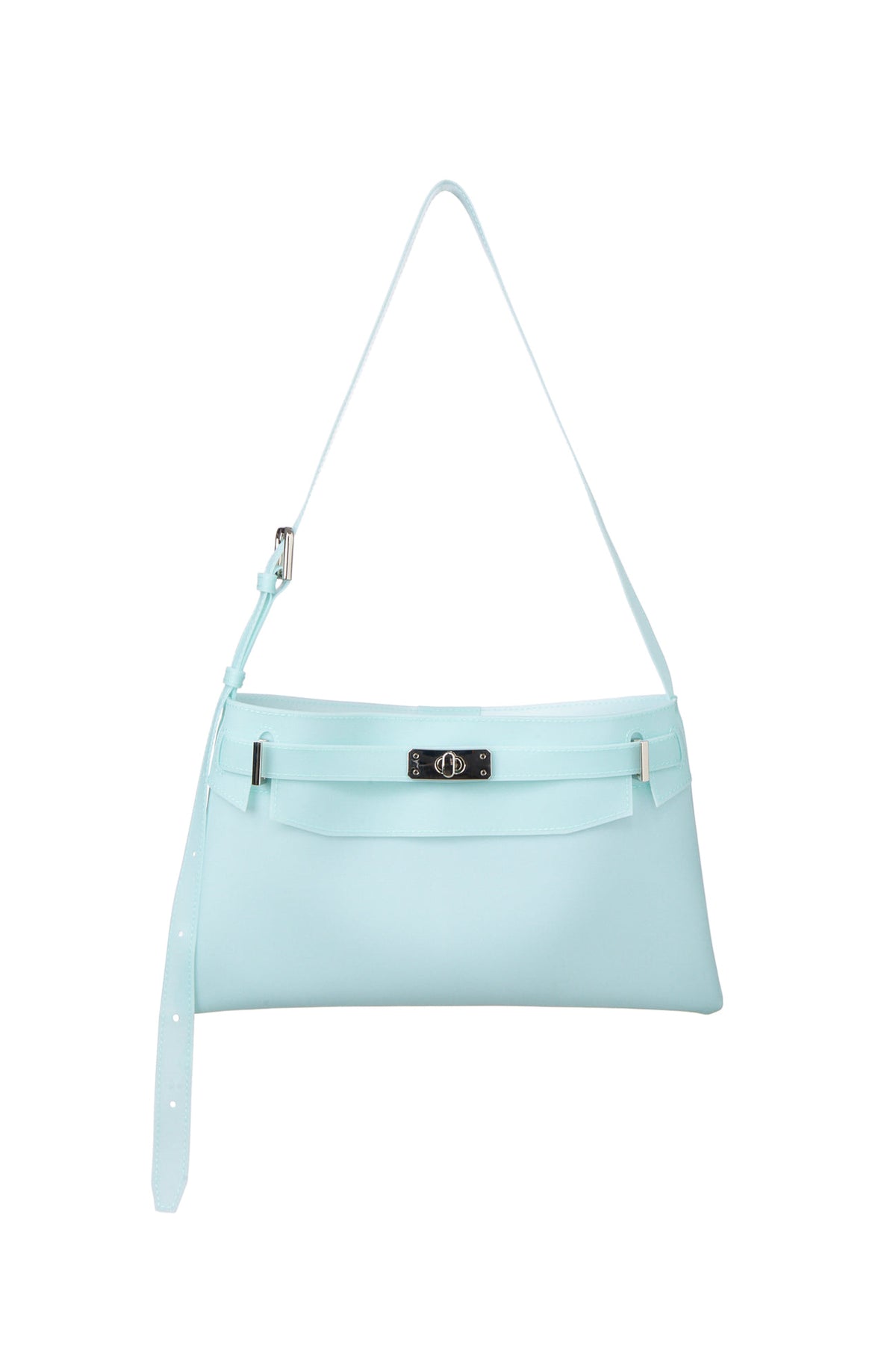 JELLY TWO-WAY MIDDLE BAG IN ICE BLUE — image 5