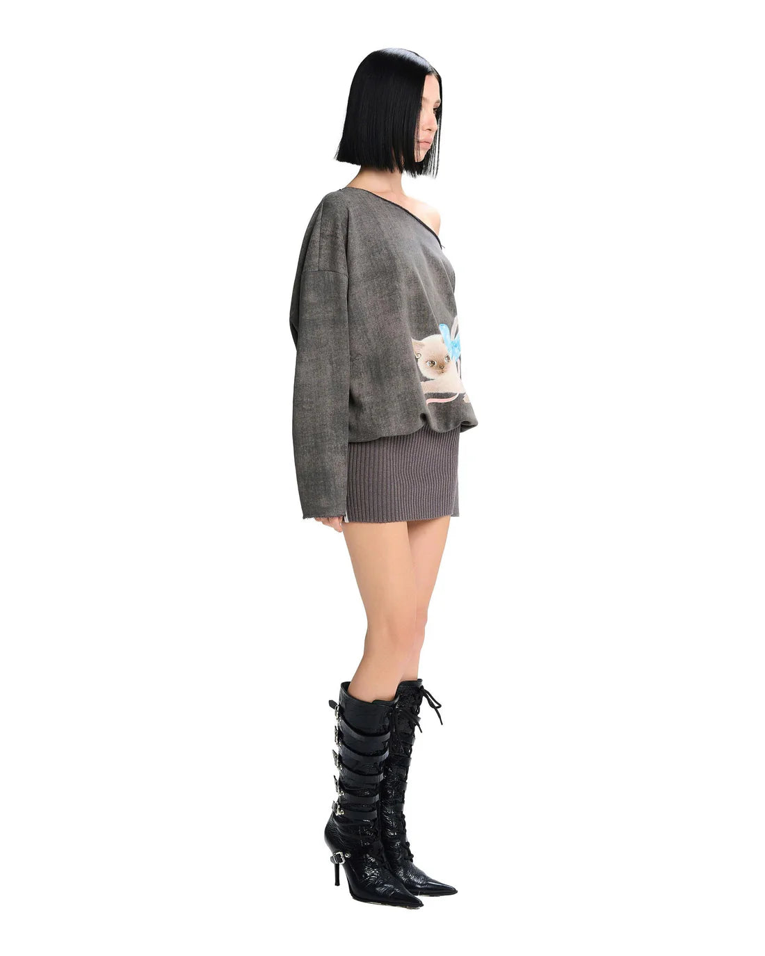 LSOUL LING DRESS (GREY)