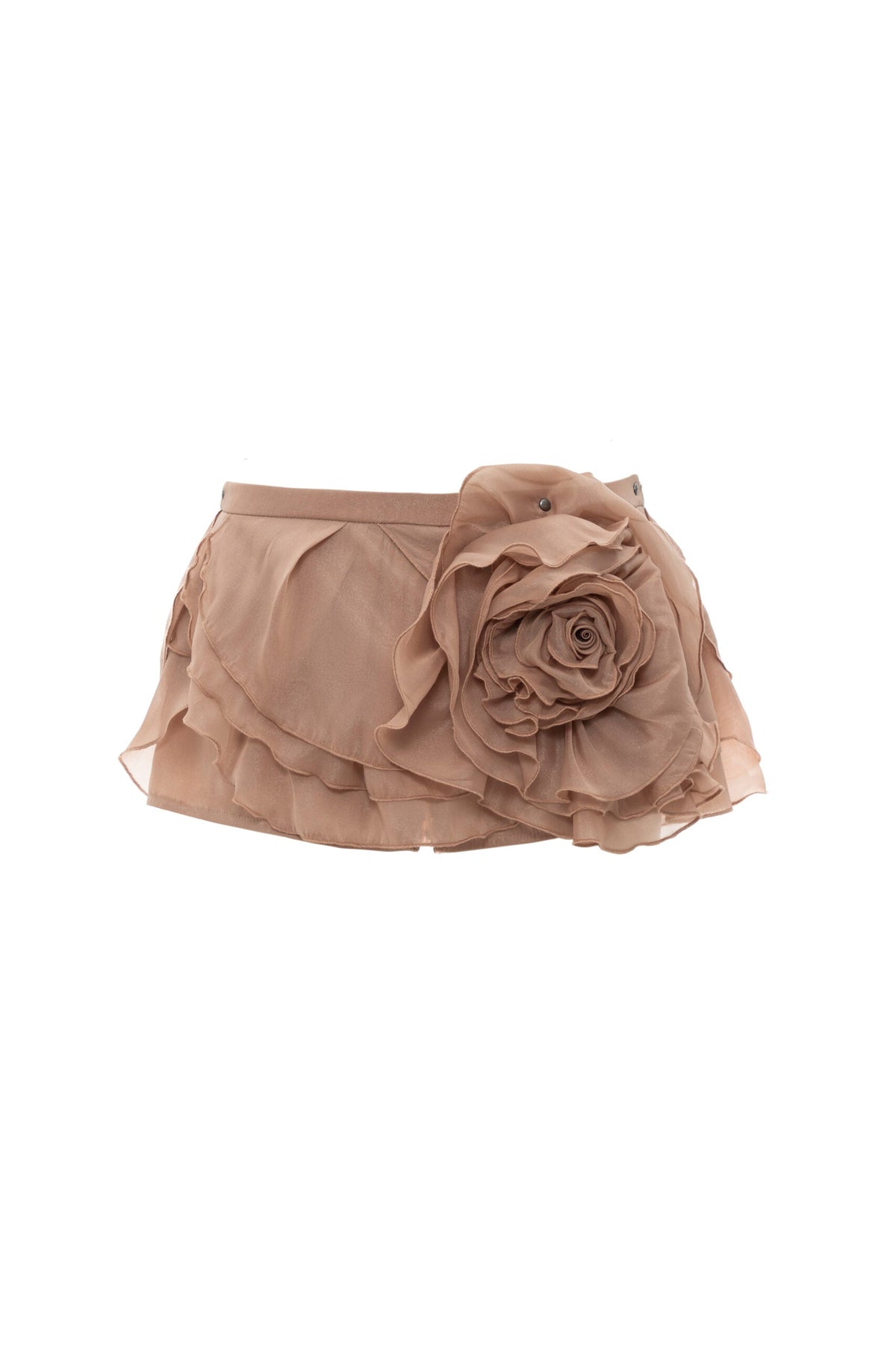 DATT MIMOSA MINI SKIRT -brown product image