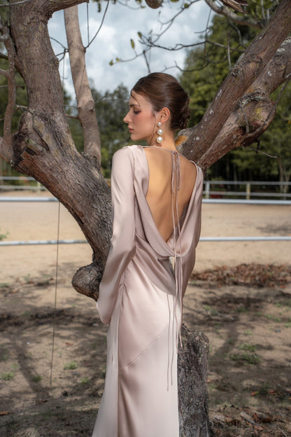 KISSERINE LILY SILK DRESS(4color) – Kisserine designer fashion