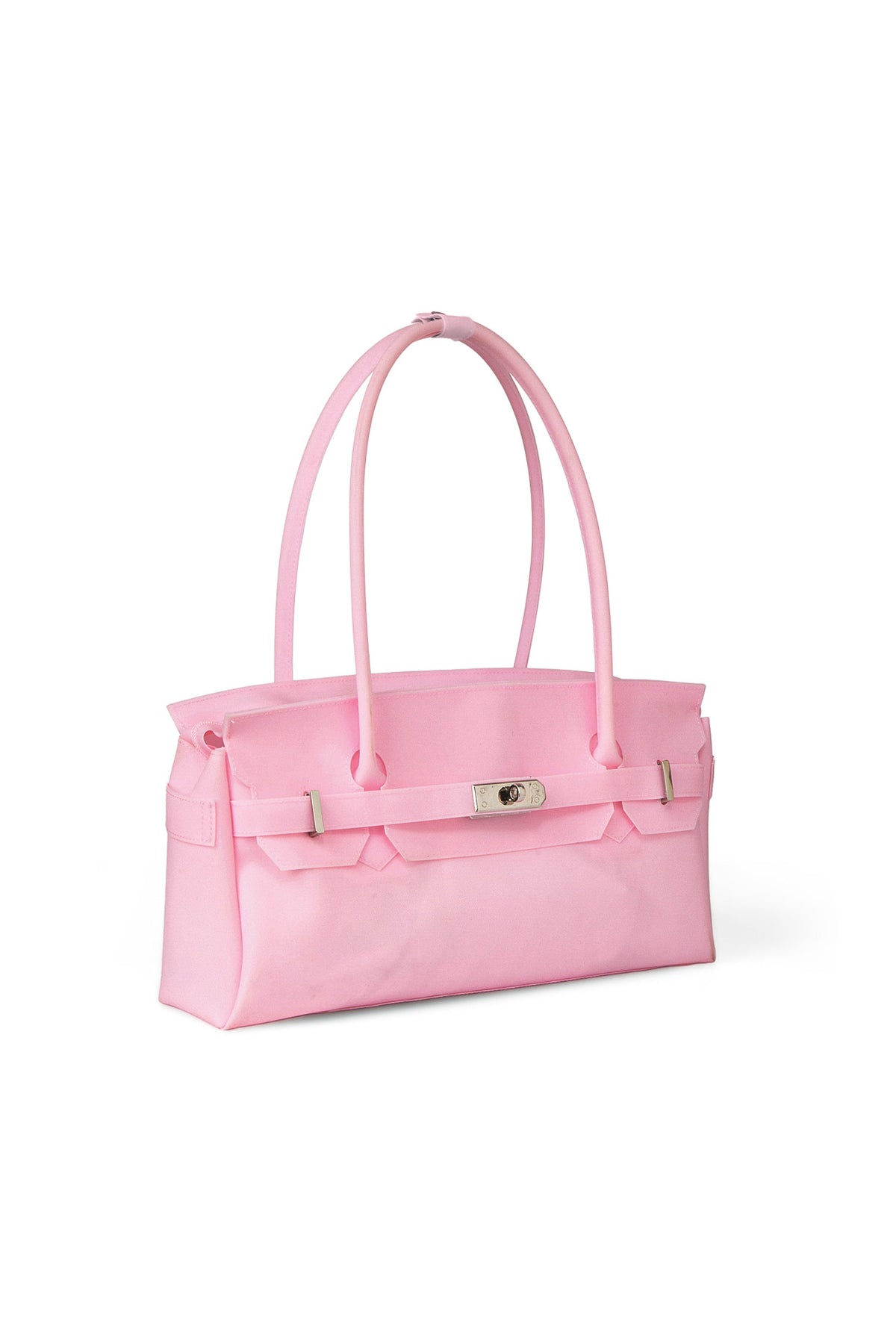 FREE CARD WALLET INCLUDED — JELLY TWO-WAY BAG IN PINK — image 3