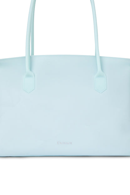 FREE CARD WALLET INCLUDED — JELLY TWO-WAY BIG BAG IN ICE BLUE — image 8