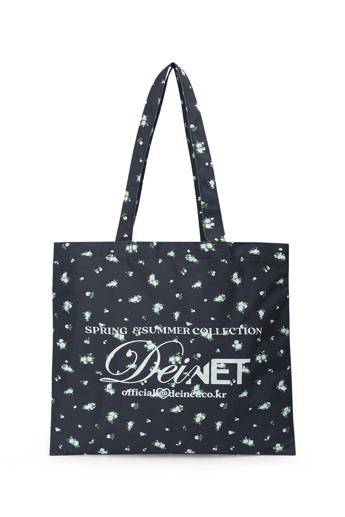 FLOWER SHOULDER BAG IN NAVY — image 2