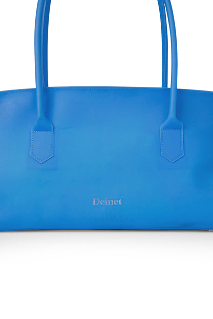 FREE CARD WALLET INCLUDED — JELLY TWO-WAY BAG IN BLUE — image 8