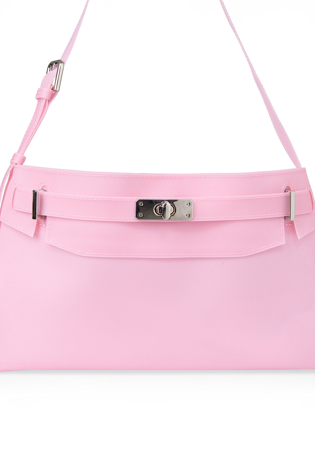 JELLY TWO-WAY MIDDLE BAG IN PINK — image 6