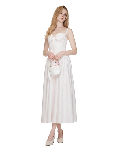 Ouah Rosette Powder Doll dress