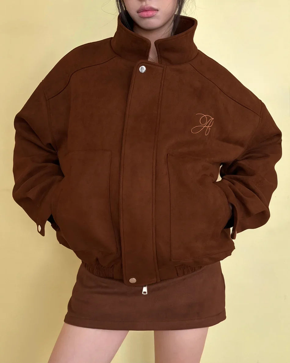 AiAi Faux Suede Jacket