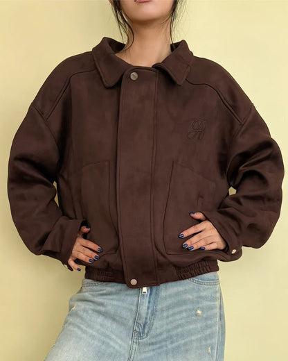 AiAi Faux Suede Jacket