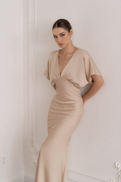 KISSERINE SIREN SILK DRESS(3color) – Kisserine designer fashion