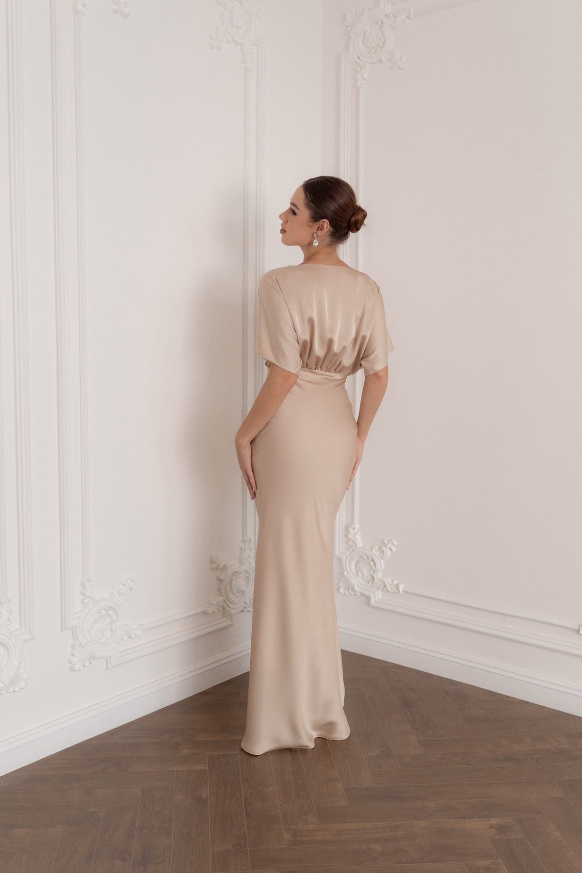 KISSERINE SIREN SILK DRESS(3color) – Kisserine designer fashion