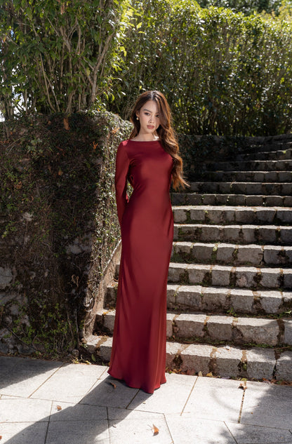 KISSERINE LILY SILK DRESS(4color) – Kisserine designer fashion