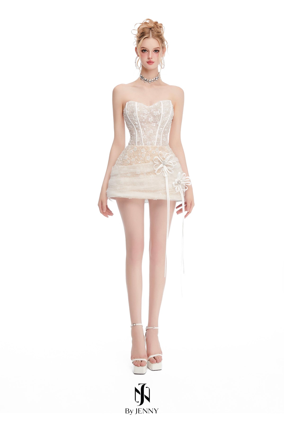 By JENNY Ivory Dress — By JENNY