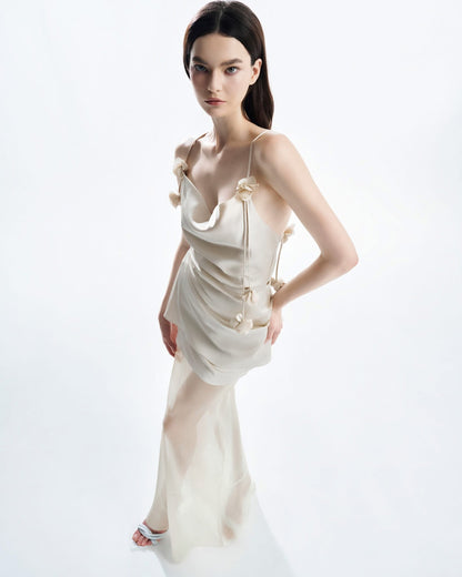 MUST HAVE Strappy top & Tow tiered midi skirt — Must Have