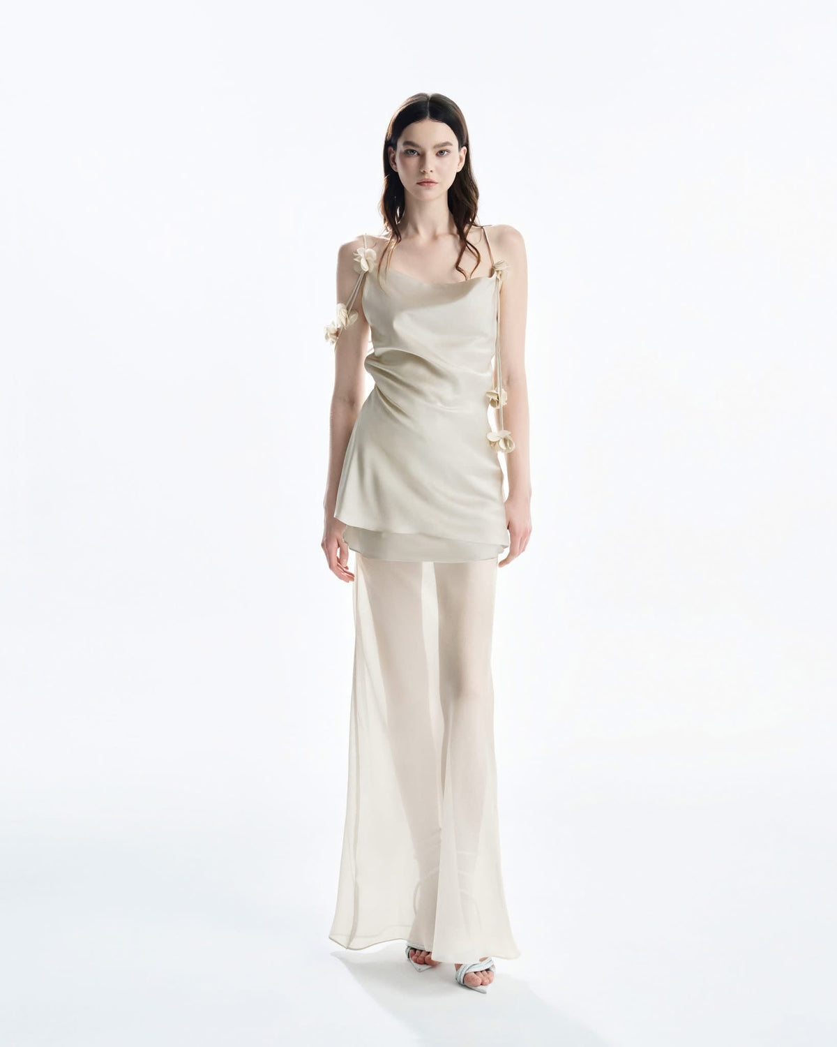 MUST HAVE Strappy top & Tow tiered midi skirt — Must Have