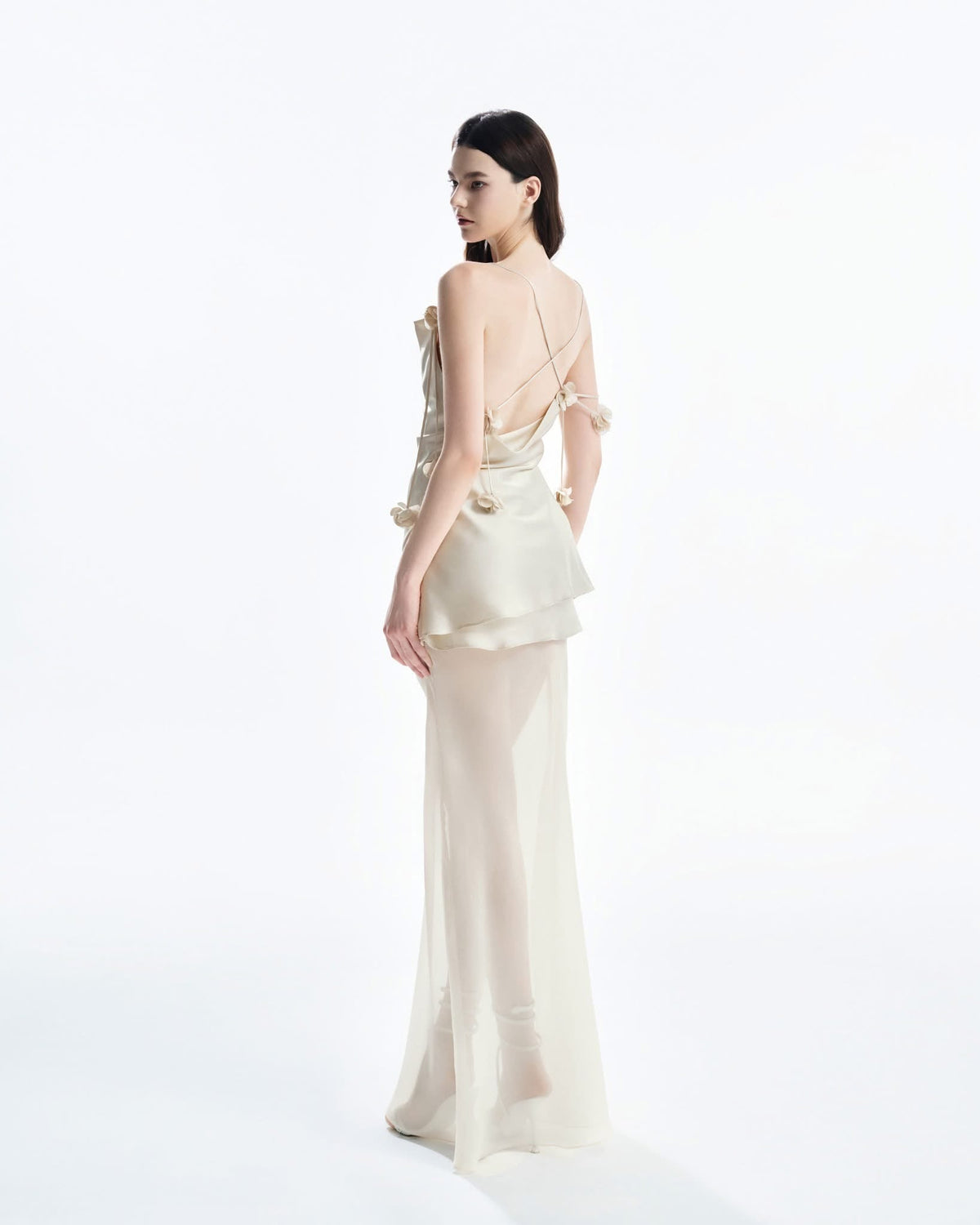 MUST HAVE Strappy top & Tow tiered midi skirt — Must Have