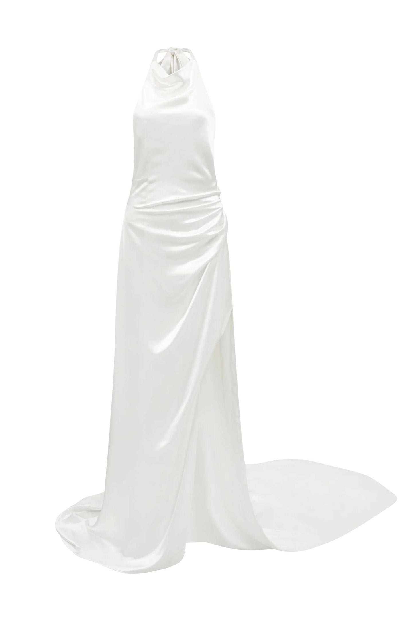 Phoebe Halter neck backless dress — image 1