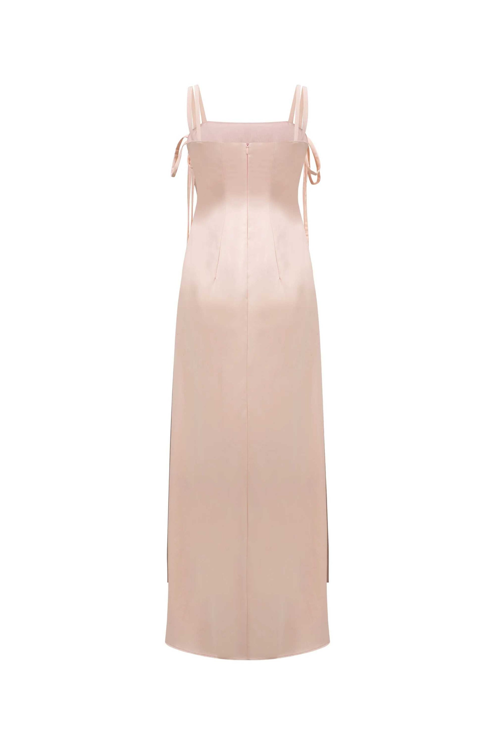 Phoebe Bow tie strap suspender dress — image 2