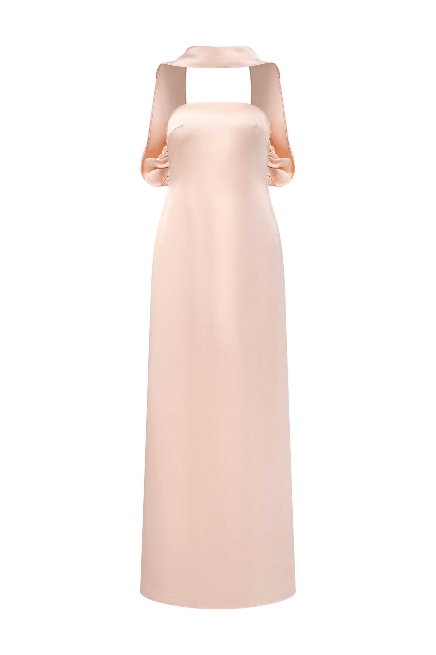 Phoebe Halter neck off shoulder dress — image 1