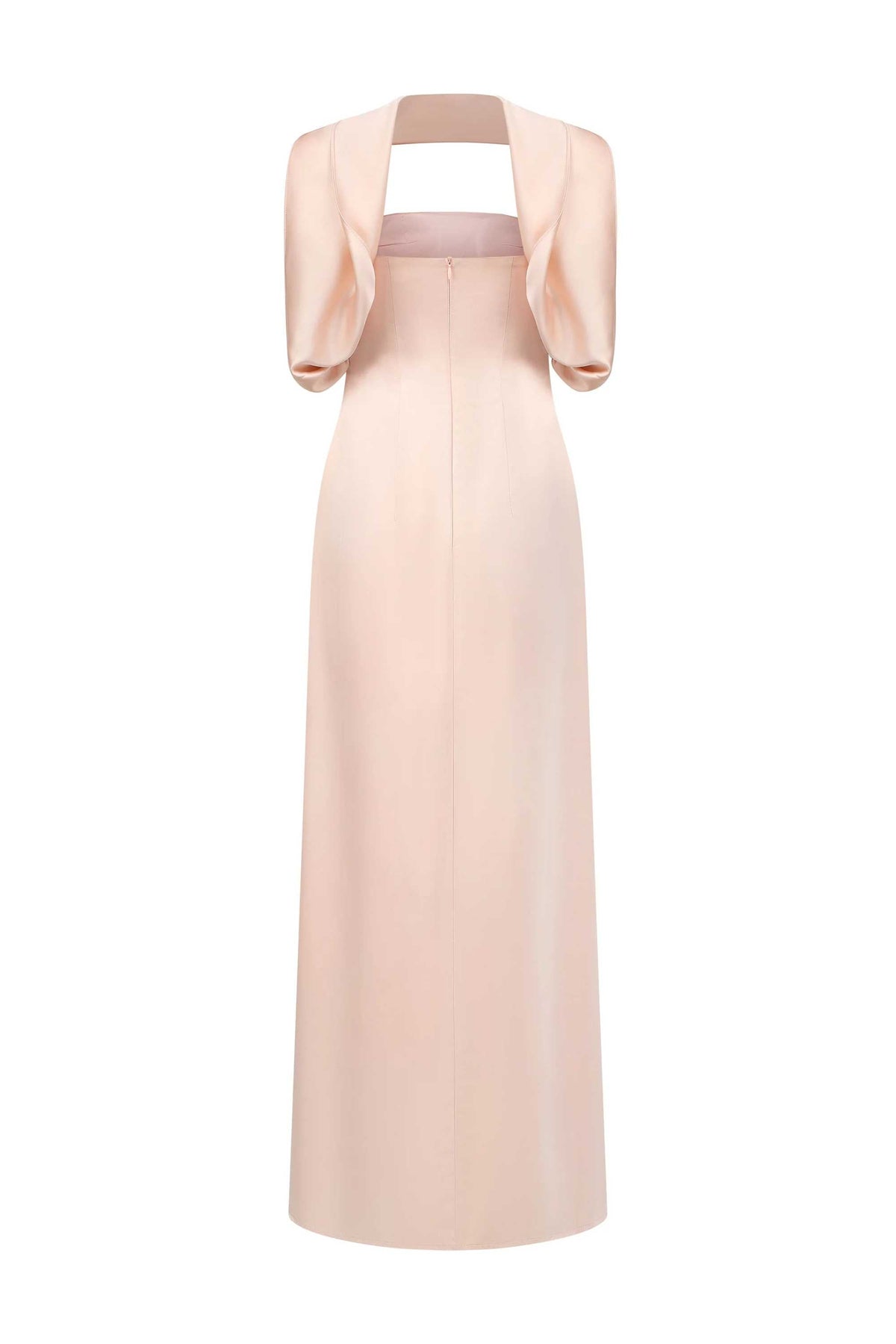 Phoebe Halter neck off shoulder dress — image 2