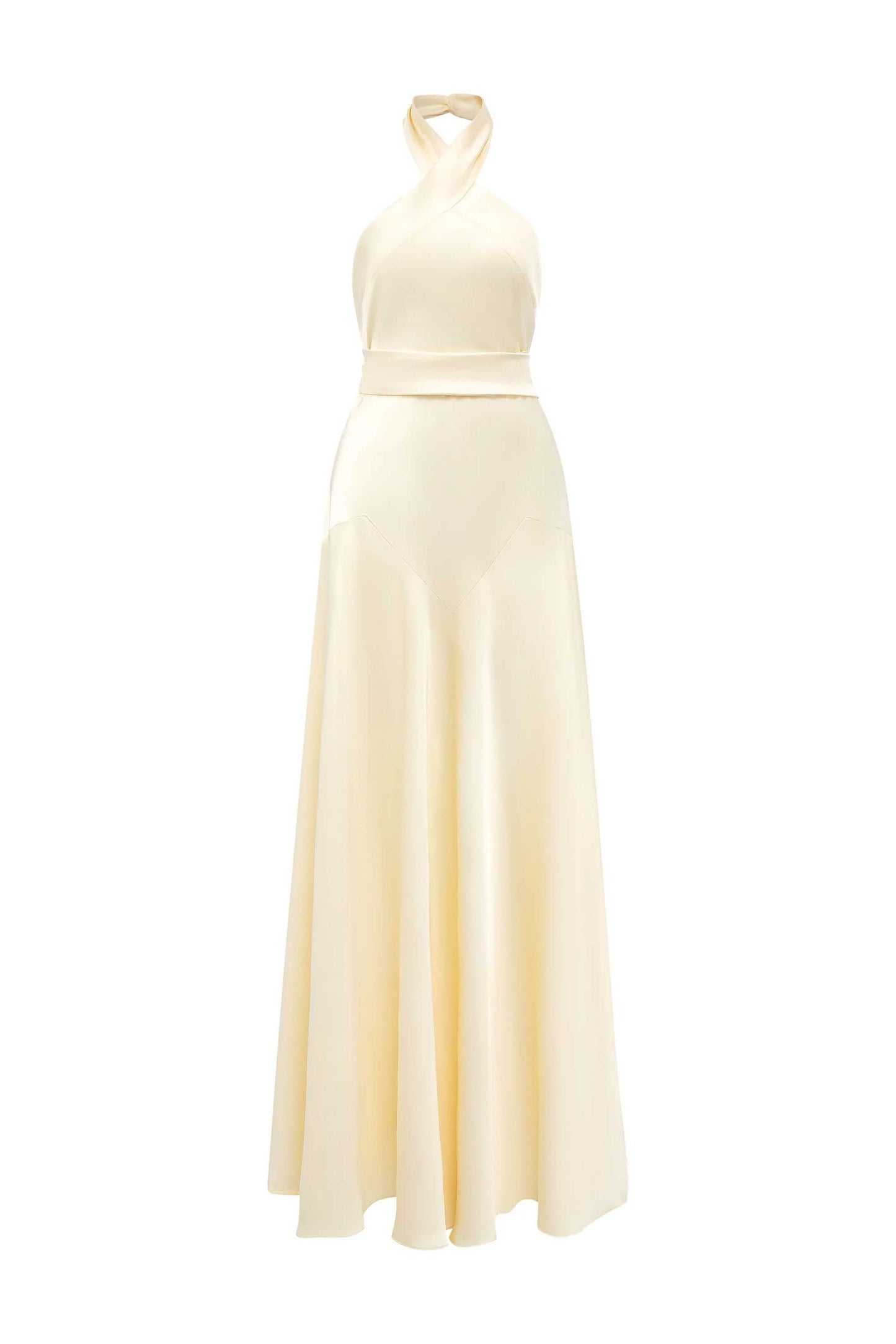 Phoebe Halter neck strap dress — image 1