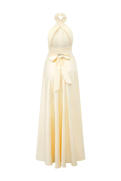 Phoebe Halter neck strap dress — image 2