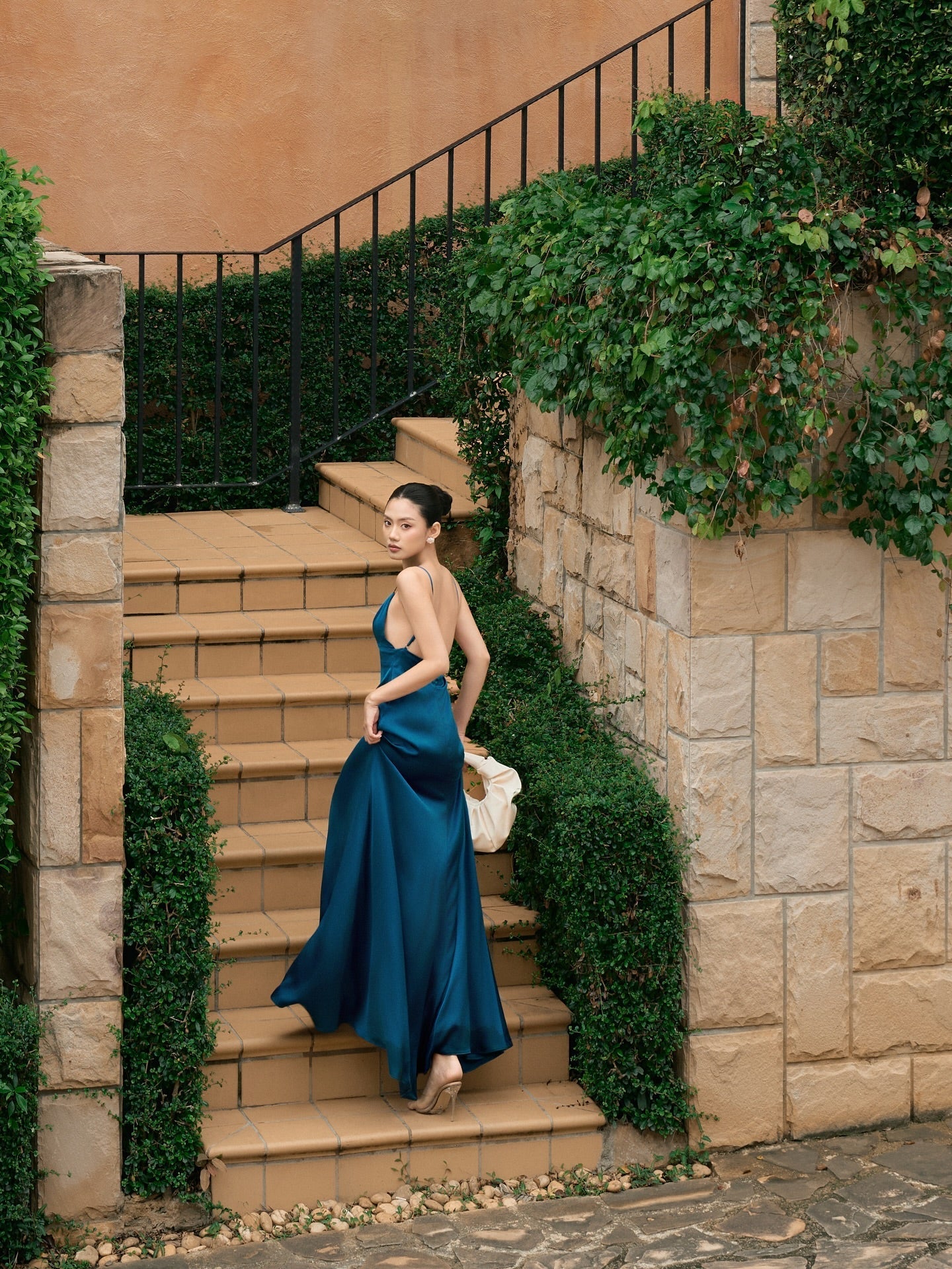 Phoebe Silk Evening Gown — image 4