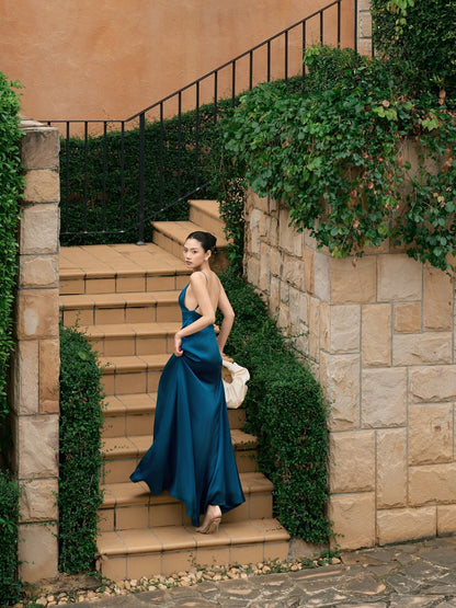 Phoebe Silk Evening Gown — image 4