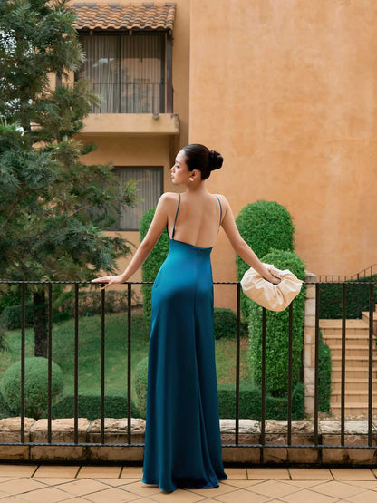 Phoebe Silk Evening Gown — image 5
