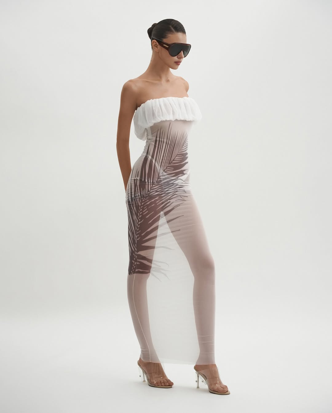 DATT PALM SHEER DRESS product image