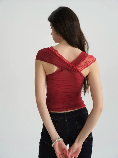 Crimson Wine Top