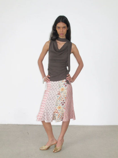 First Myth Patchwork Skirt