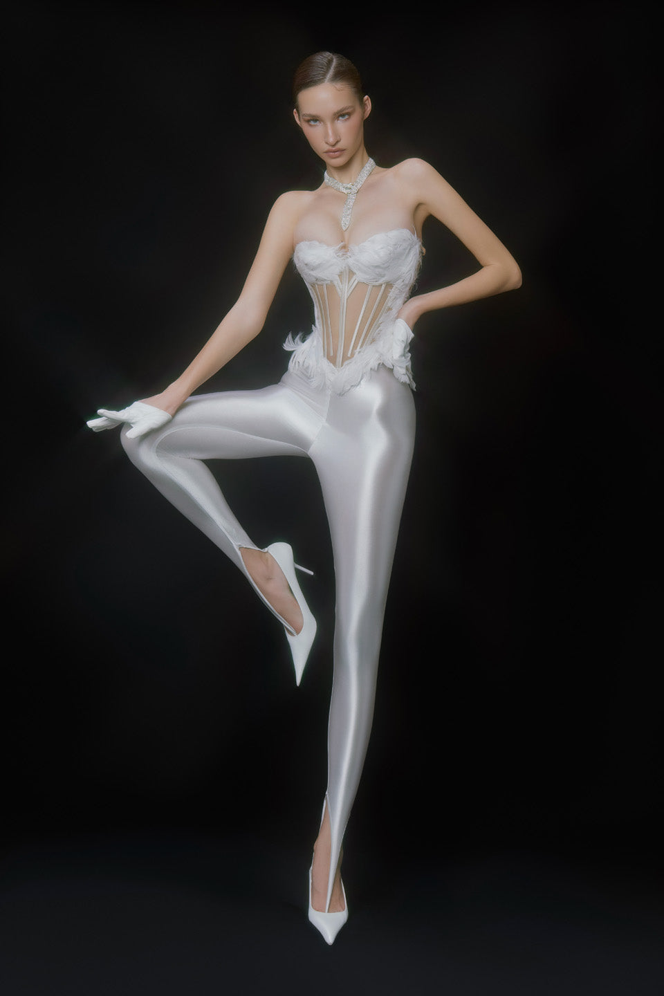 MAEL FEMME ZENY TOP & BIONY LEGGINGS product detail 5